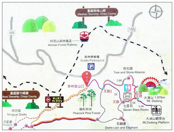 奮起湖大凍山(小百岳)1614095