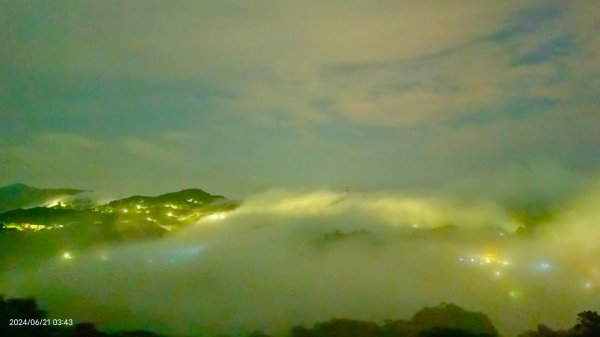 石碇趴趴走追雲趣 #月圓雲海 &夜景 #琉璃光 #雲瀑 6/212531393