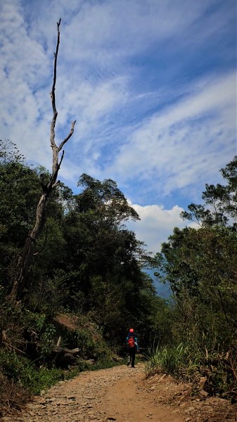 輕鬆健行欣賞飛碟雲下的山稜與屏東市區之美在德文山1394052