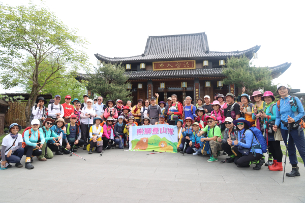 2025-04-11 員山北后寺連走太陽埤─北后寺→鼻仔頭→隘勇古道→羌仔連埤→大樹公→千慧寺→百年水圳步道→銃櫃遺址→太陽埤步道→太陽埤山