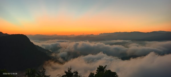 #翡翠水庫壩頂 #霞光 #日出 #雲海 10/123132557