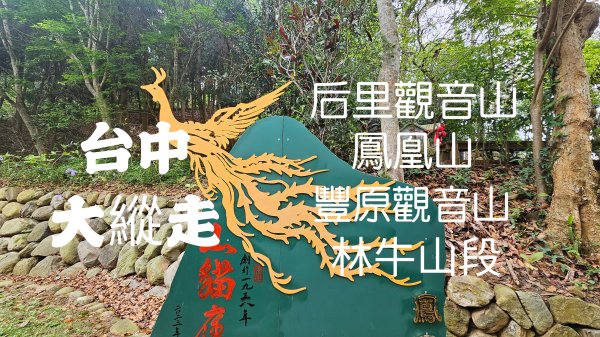 台中大縱走后里觀音山鳳凰山豐原觀音山林牛山段