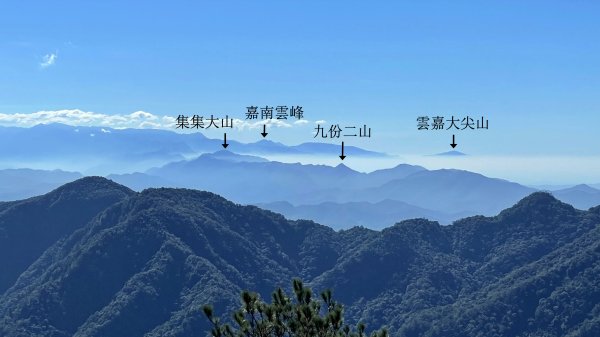 東卯山頂 360度 清晰山頭環繞 202212111951771