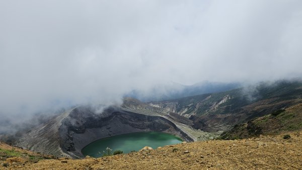 240810-藏王西端連峰熊野岳、馬之背、五色岳（御釜）、刈田岳縱走。美美兔第一次海外走山。2603737