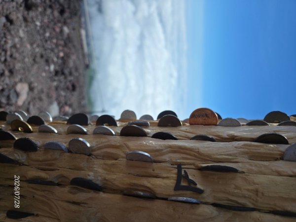 強風大霧的富士山頂3093263