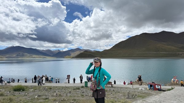 西藏的高山聖湖💙一措再措2907624