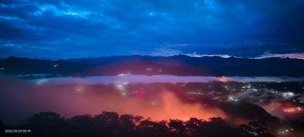 跟著雲海達人山友追雲趣 #雲洞山莊 #曙光 #日出 #雲海 10/29 & 超級月亮11/52926114