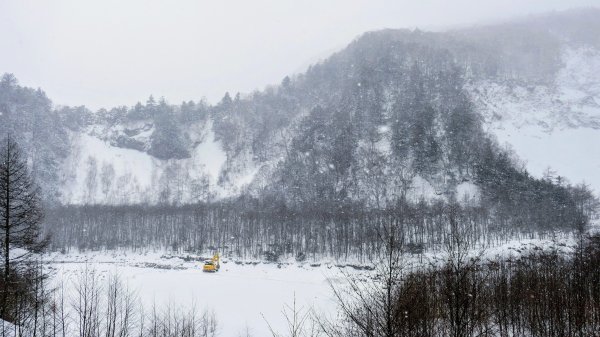 銀色冬眠的上高地2981745