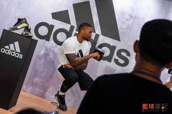 Damian Lillard adidas 忠孝店開幕記者會