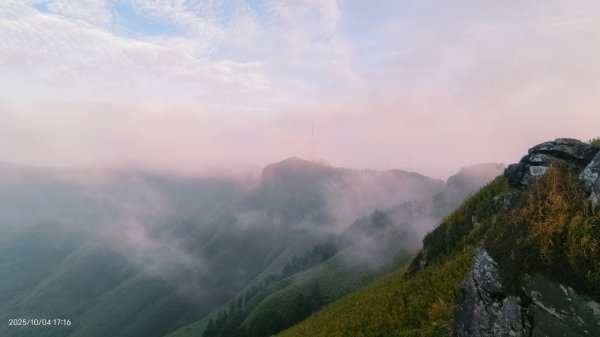 #小觀音山西峰 #雲海 #雲瀑 #觀音圈 #夕陽 #霞光 #月圓 10/5&6&42904212