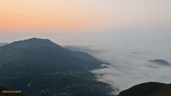 #大屯山 #日出 #雲海 #琉璃光 #橘咖啡 #吉野櫻 3/233020518