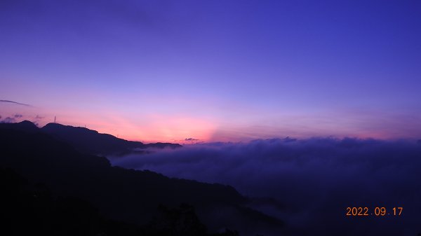 十三股山(永安社區/台北花園公墓)日出雲海&二格山白牆槓龜 9/171845152