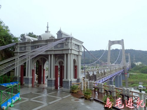 【桃園】大溪橋雨中閒情