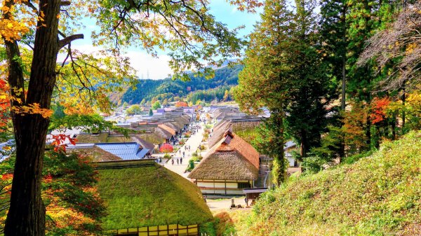 福島縣大內宿合掌屋封面