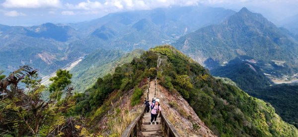 【中級山】天梯直上雲霄，一切美景盡在眼底，谷關七雄白毛山2742447