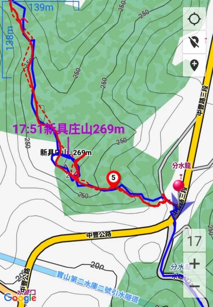 20250607 新竹竹東三山(樹杞林山 - 新具庄山 - 員崠子山)  O型2809078
