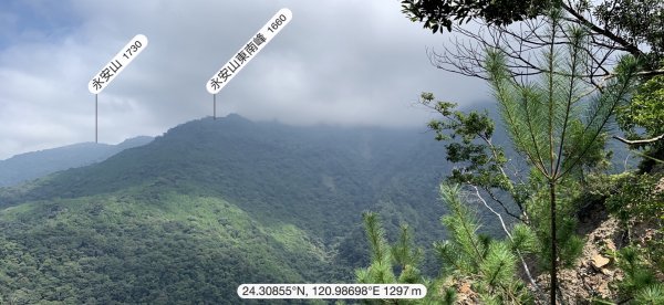百川山沿稜探勘過210林道至海拔2025公尺處111.9.241912629