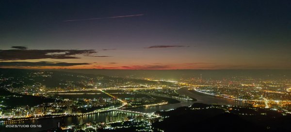 陽明山追雲趣-雲瀑&雲海&觀音山夜景/日出/晨曦11/8&19觀音圈2340628