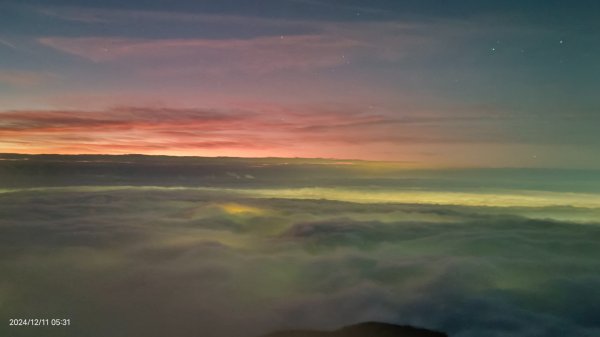 大屯山差強人意 #琉璃光 #火燒雲 #日出 #雲海 12/112666926