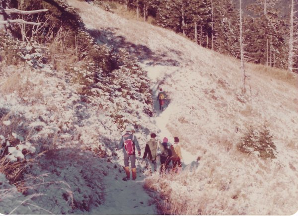 雪山主東峰賞雪行(民國71年)711201