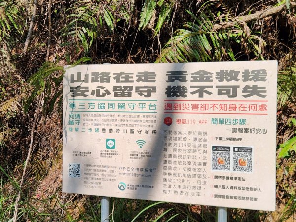 【中級山】邑治第一山，守城大山，連走守關山，守關山南峰2740899