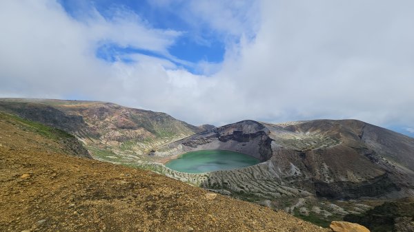 240810-藏王西端連峰熊野岳、馬之背、五色岳（御釜）、刈田岳縱走。美美兔第一次海外走山。2603734