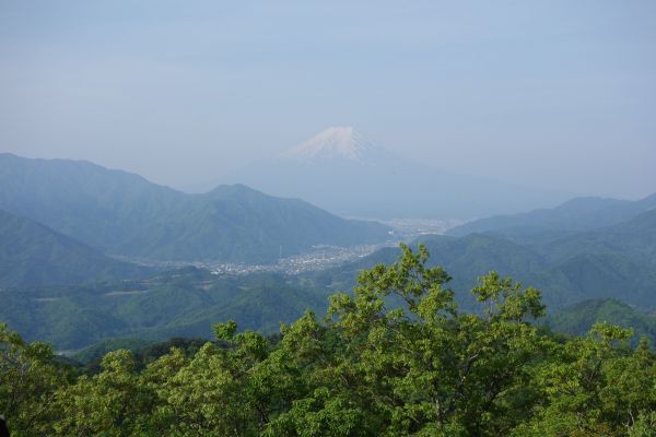 展望富士山-日本山梨縣高川山130094