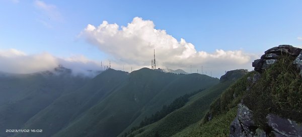 小觀音山西峰山嵐(雲海?)/觀音圈&夕陽/芒花&金剛(人猿)岩2334485