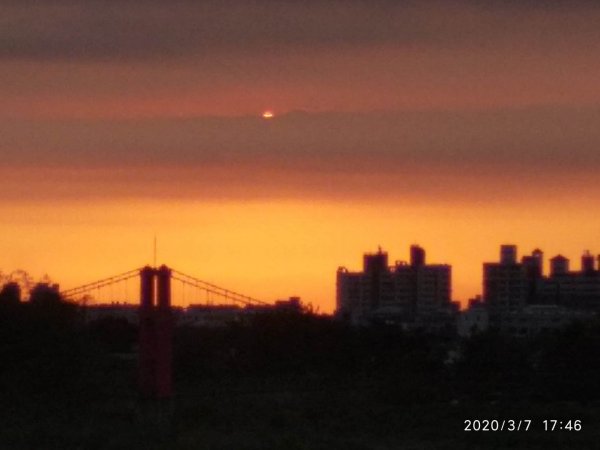 嘉義八掌溪落日餘暉870282