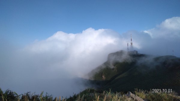 陽明山再見很滿意的雲瀑&觀音圈+夕陽，爽 !1475036