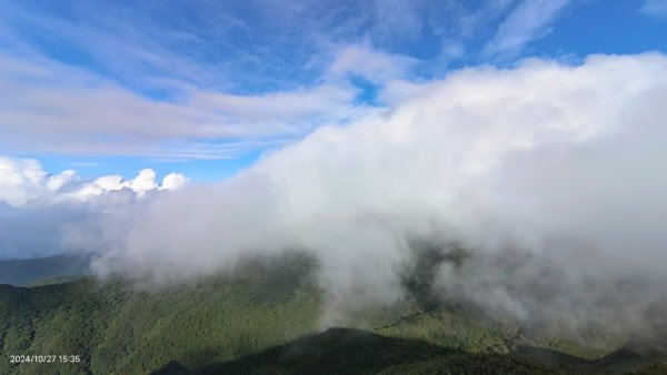 陽明山再見差強人意的 #雲瀑 #觀音圈 #霧虹 ？10/272636798