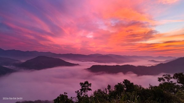 #坪林 #火燒雲 #日出 #雲海 #觀音圈 #金山 #花鳥蝶 6/3&4&16