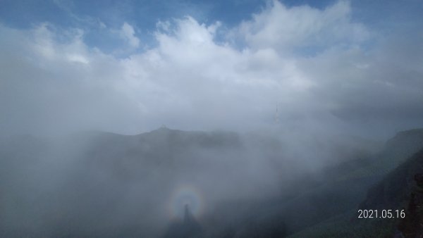 再見觀音圈 - 山頂變幻莫測，雲層帶雲霧飄渺之霧裡看花 & 賞蝶趣1390115