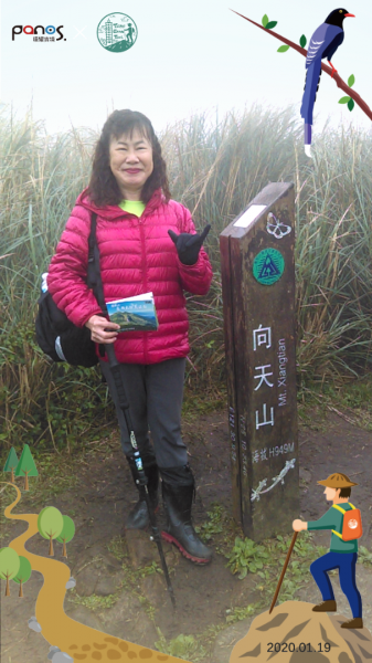 【陽明山東西大縱走活動】完成連峰紀念狀915458