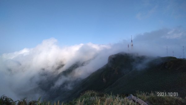 陽明山再見很滿意的雲瀑&觀音圈+夕陽，爽 !1475044