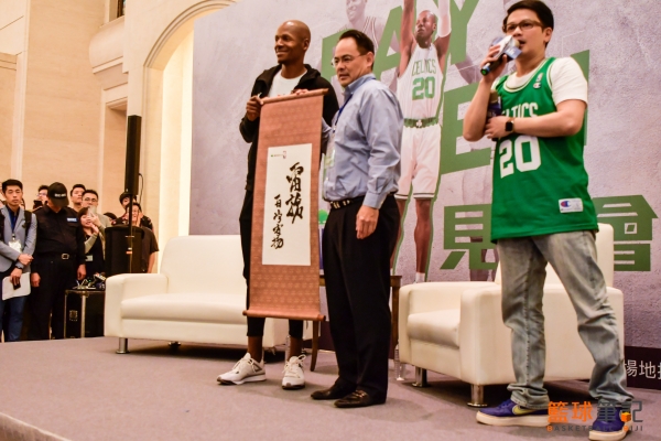 Ray Allen 國泰3x3記者會