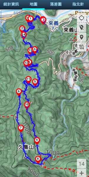 20220261020來義301農路上久集山🧗 路跡不明不建議前往3137509