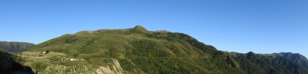 秋高氣爽芒花季再度陽明山天際線-七星山主東峰+大屯山主南西峰向天面天山O型+小觀音山主西南峰共10峰1511050