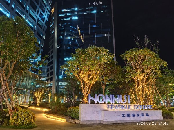 璀璨耀眼的夜景 - 大直美麗華、大稻埕、大港墘公園【臺北健走趣】【健走複利】2604616