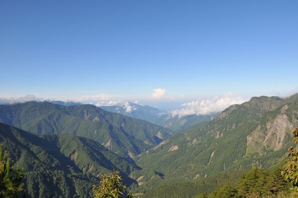 玉山西峰、主峰