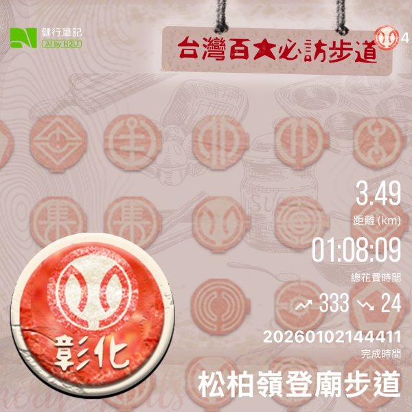 20260102松柏嶺登廟步道+松柏坑山、田園茶香賞茶步道+坑內坑森林步道2982907