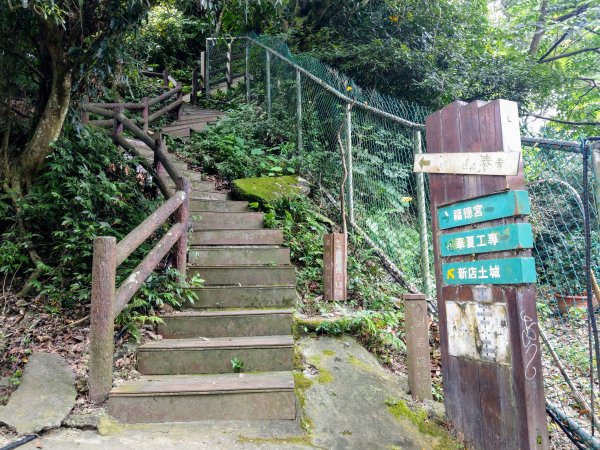 南勢角山(小百岳#16)下外挖子山步道987923