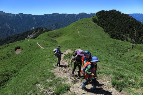 合歡山南峰上的天空步道641717