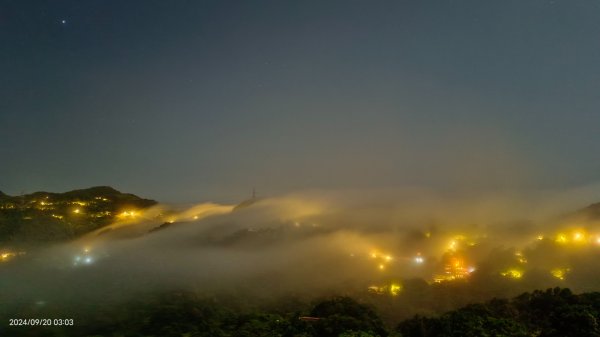 北宜郊山之濫觴 #琉璃光雲瀑 #琉璃光雲海 #雲海流瀑 #月落 #日出 #觀音圈2599226