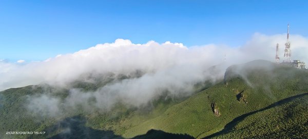 久違了！小觀音山西峰雲瀑觀音圈同框&霞光彩雲2299483