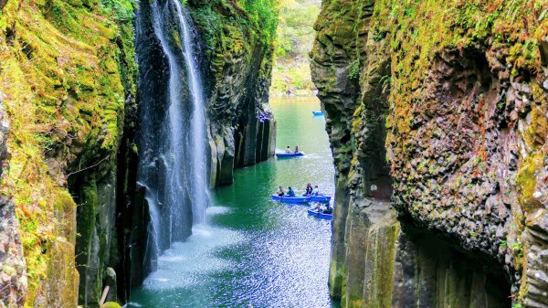 宮崎高千穗峽,愛情十字海