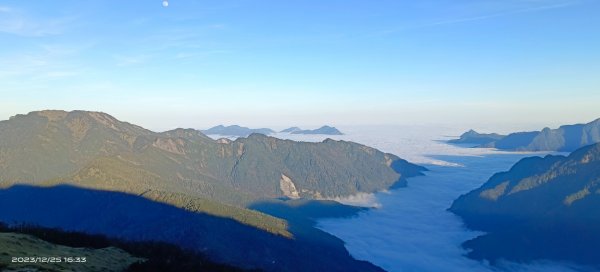 白色聖誕節-月圓雲海&殘雪，第九次合歡主東北峰單攻2387826