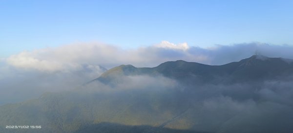 小觀音山西峰山嵐(雲海?)/觀音圈&夕陽/芒花&金剛(人猿)岩2334480