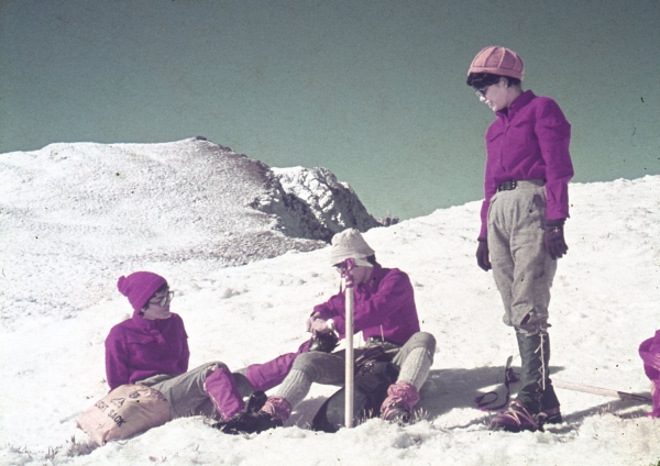 1972 春節奇萊南峰 能高北峰見瑞雪25951