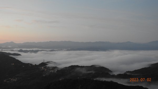 二格山日出火燒雲&雲海流瀑 7/2 & 3 #豔粉蝶 #長尾水青蛾2201604